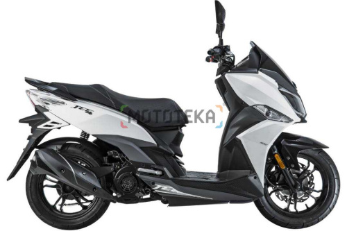 Скутер SYM (Сим) Jet14 200 белый с ПТС Скутер SYM (Сим) Jet14 200 белый с ПТС