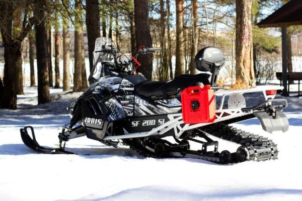 Снегоход IRBIS (Ирбис) SF 200 SL Super Long чёрный/синий с ПСМ | Мототека