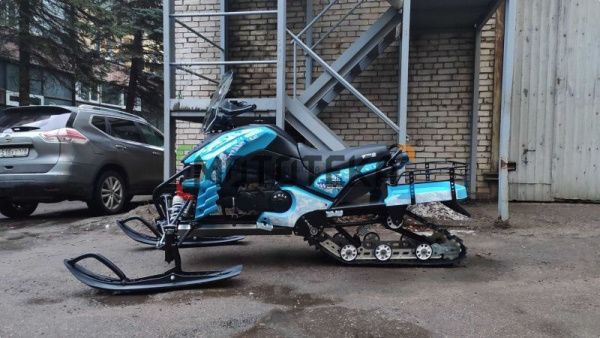 Снегоход Wels (Велс) 200RS оранжевый (машинокомплект) | Мототека