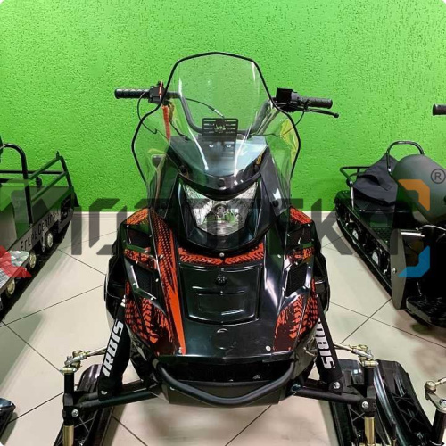 Снегоход IRBIS (Ирбис) SF 200 L Long чёрный/красный с ПСМ фото 13