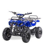 Квадроцикл детский Motax (Мотакс) ATV Mini Grizlik X - 16 [мех] синий (машинокомплект)