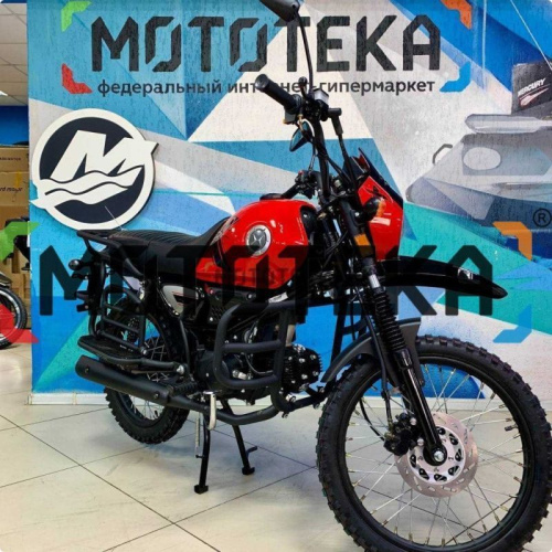 Мопед Мотомир COLT SCRAMBLER красный фото 11 Мопед Мотомир COLT SCRAMBLER красный фото 11