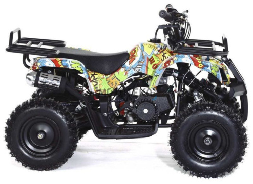 Квадроцикл детский Motax (Мотакс) ATV Mini Grizlik X - 16 [эл. ст.] бомбер (машинокомплект) фото 5