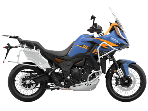 Мотоцикл дорожный ZONTES (Зонтес) ZT703-F TOUR (4T ZT370MU EFI) 21/18 (2025 г.) синий с ПТС