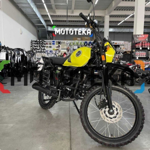 Мопед Мотомир COLT SCRAMBLER жёлтый фото 11 Мопед Мотомир COLT SCRAMBLER жёлтый фото 11
