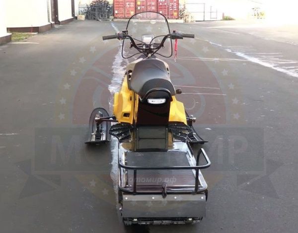 Снегоход Лидер Альфа 3 Long 20 л.с. жёлтый (машинокомплект) | Мототека